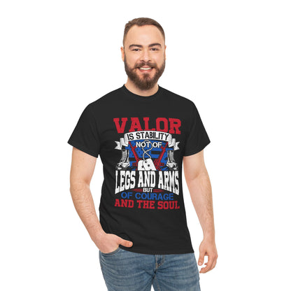 Valor Is - Veterans Day, Veterans US, Gifts for Veterans, Unisex Standard T-Shirt, easychoo.com