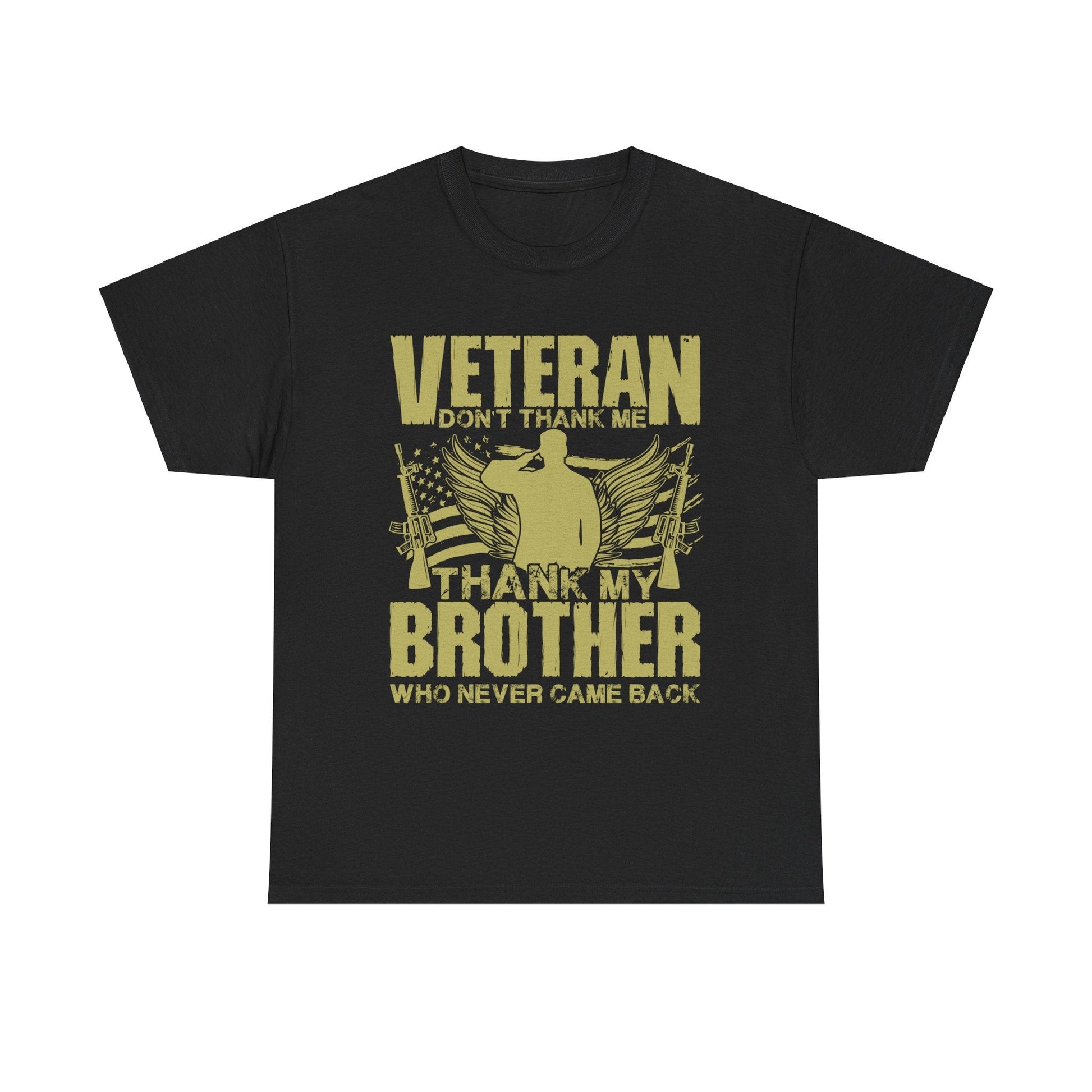 Thank My Brother - Veterans Day, Veterans US, Gifts for Veterans, Unisex Standard T-Shirt, easychoo.com