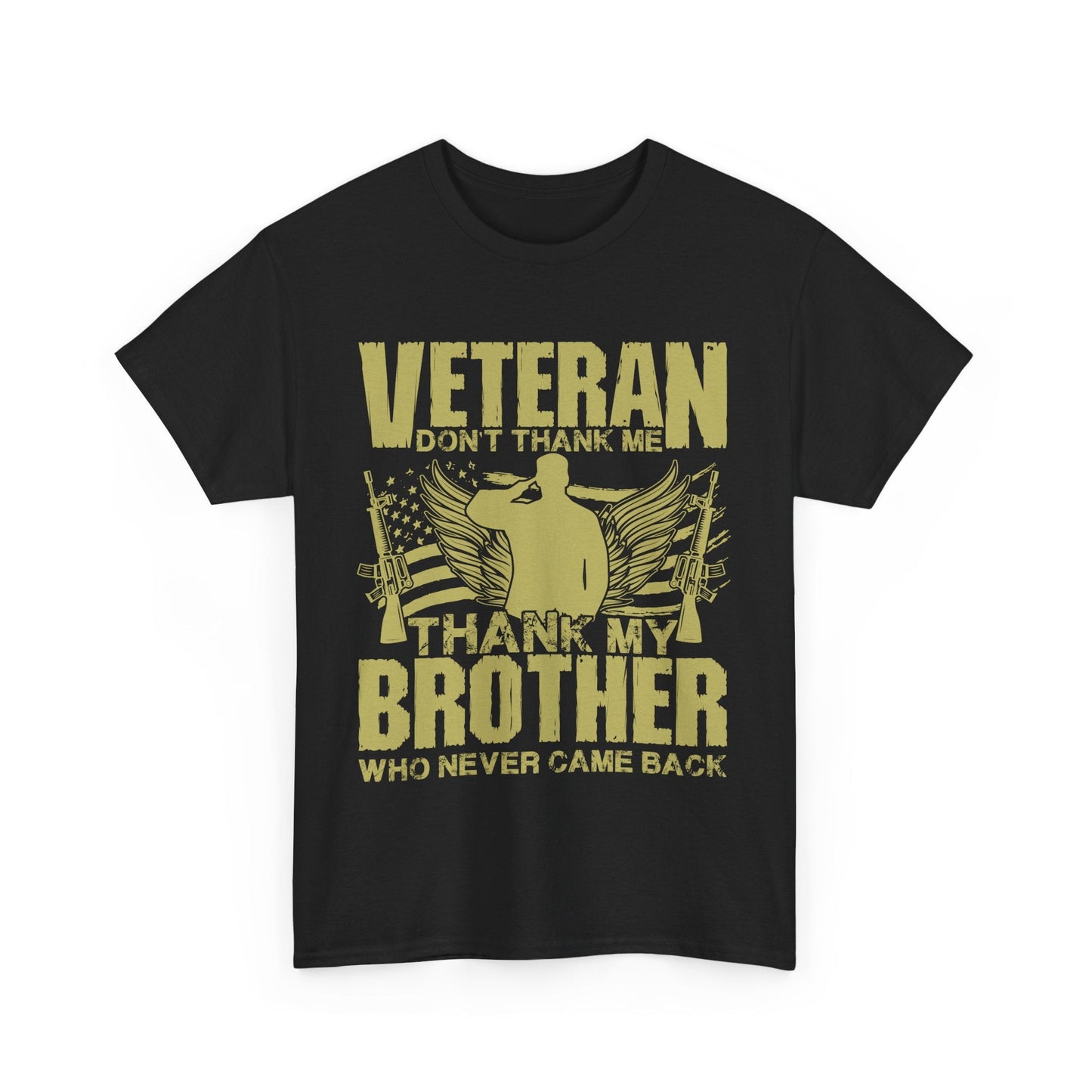Thank My Brother - Veterans Day, Veterans US, Gifts for Veterans, Unisex Standard T-Shirt, easychoo.com