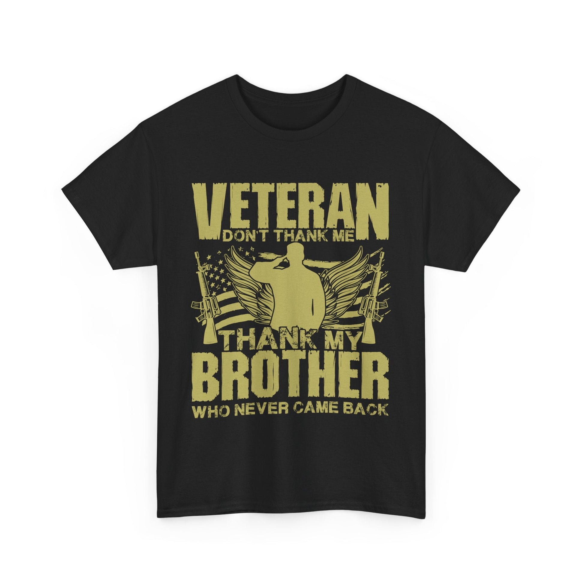 Thank My Brother - Veterans Day, Veterans US, Gifts for Veterans, Unisex Standard T-Shirt, easychoo.com
