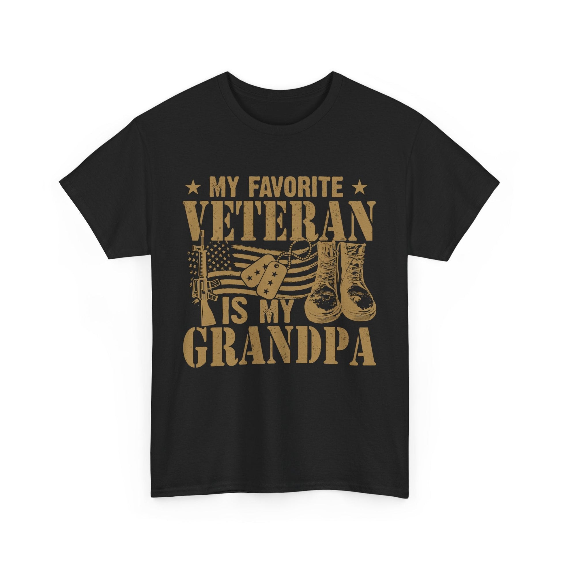 Is My Grandpa - Veterans Day, Veterans US, Gifts for Veterans, Unisex Standard T-Shirt, easychoo.com
