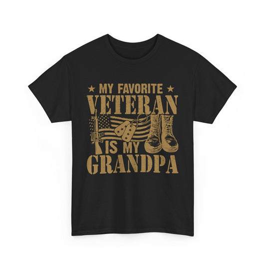 Is My Grandpa - Veterans Day, Veterans US, Gifts for Veterans, Unisex Standard T-Shirt, easychoo.com