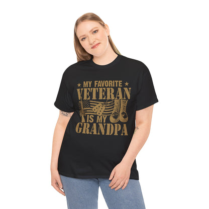 Is My Grandpa - Veterans Day, Veterans US, Gifts for Veterans, Unisex Standard T-Shirt, easychoo.com