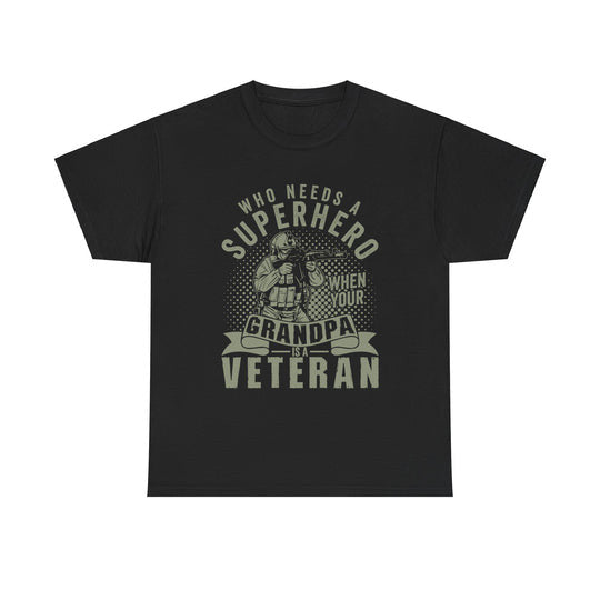Grandpa Veteran - Veterans Day, Veterans US, Gifts for Veterans, Unisex Standard T-Shirt, easychoo.com