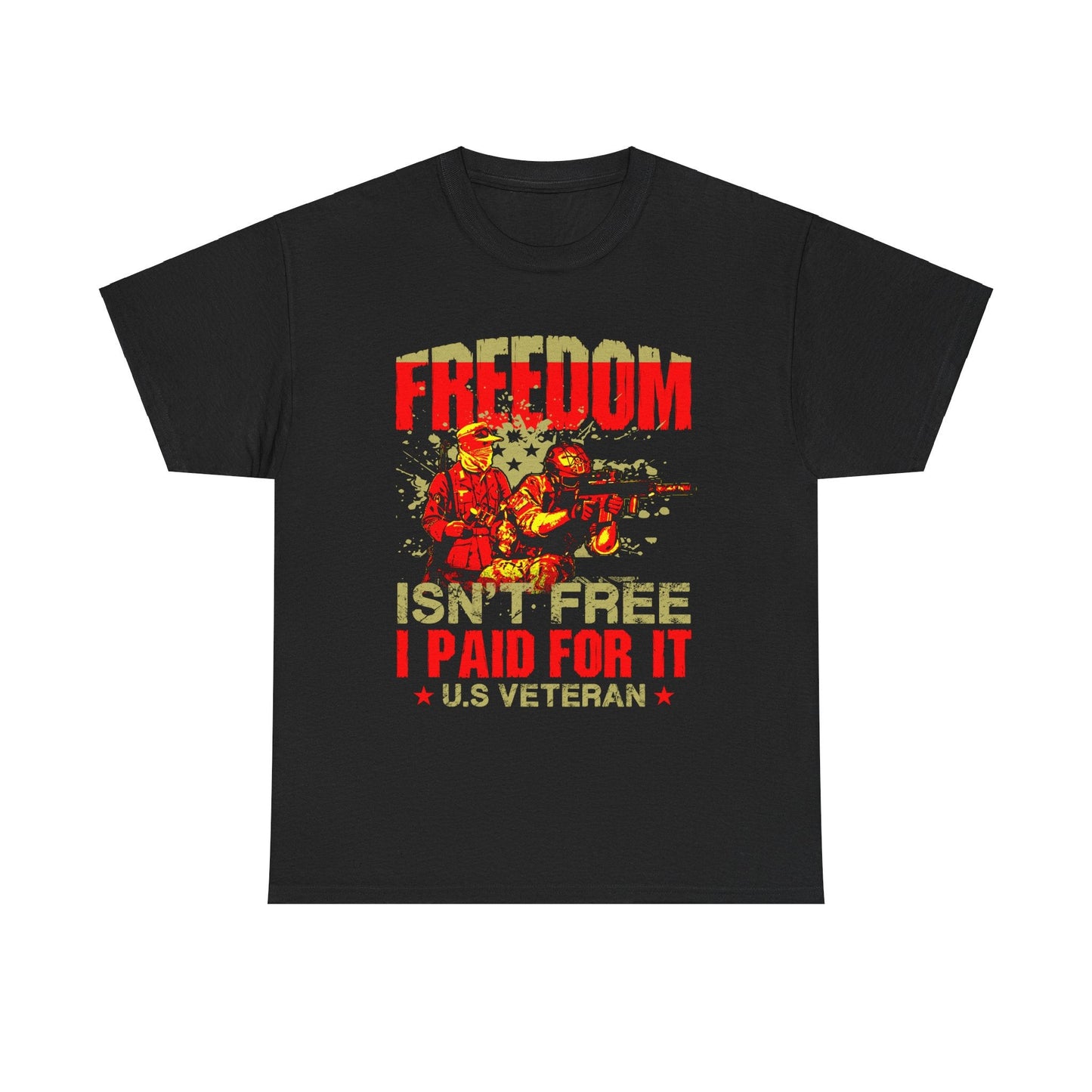 Freedom Isn't Free - Veterans Day, Veterans US, Gifts for Veterans, Unisex Standard T-Shirt, easychoo.com