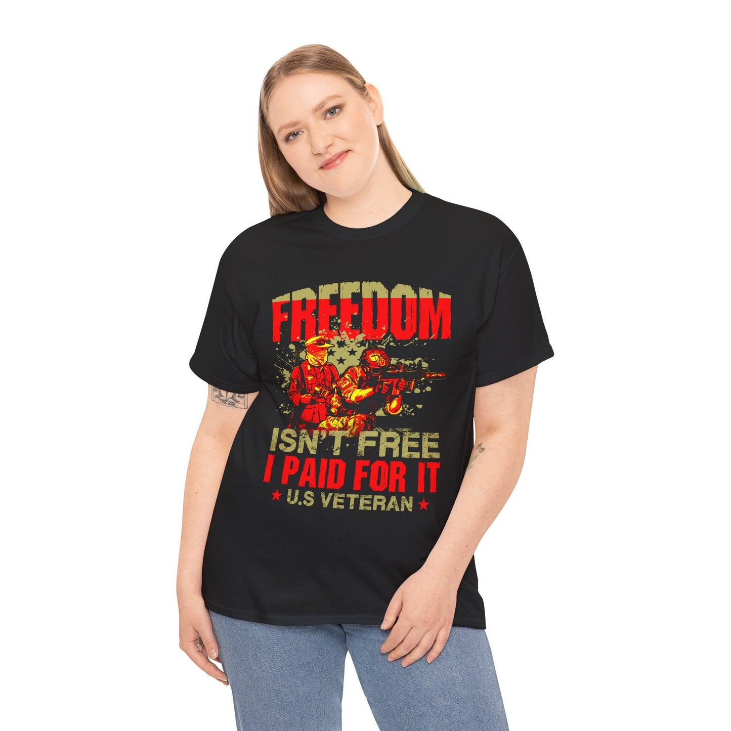 Freedom Isn't Free - Veterans Day, Veterans US, Gifts for Veterans, Unisex Standard T-Shirt, easychoo.com