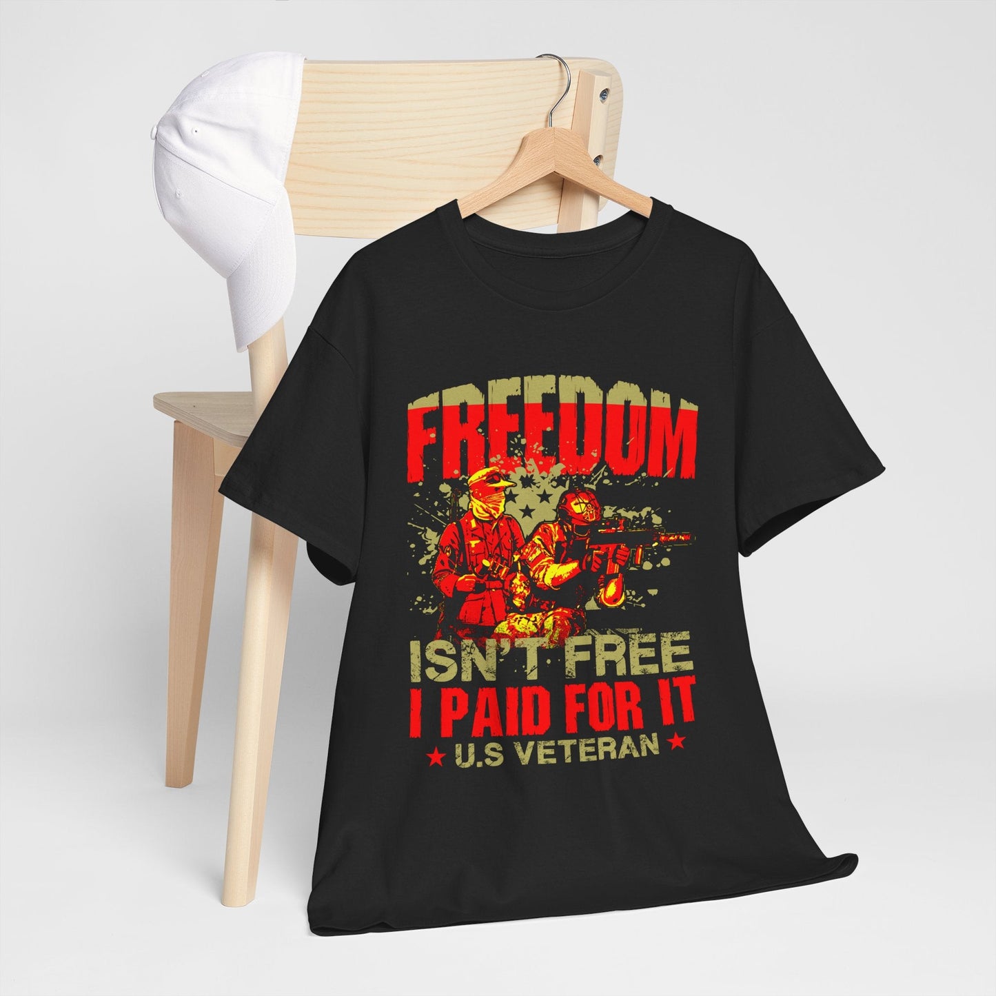 Freedom Isn't Free - Veterans Day, Veterans US, Gifts for Veterans, Unisex Standard T-Shirt, easychoo.com