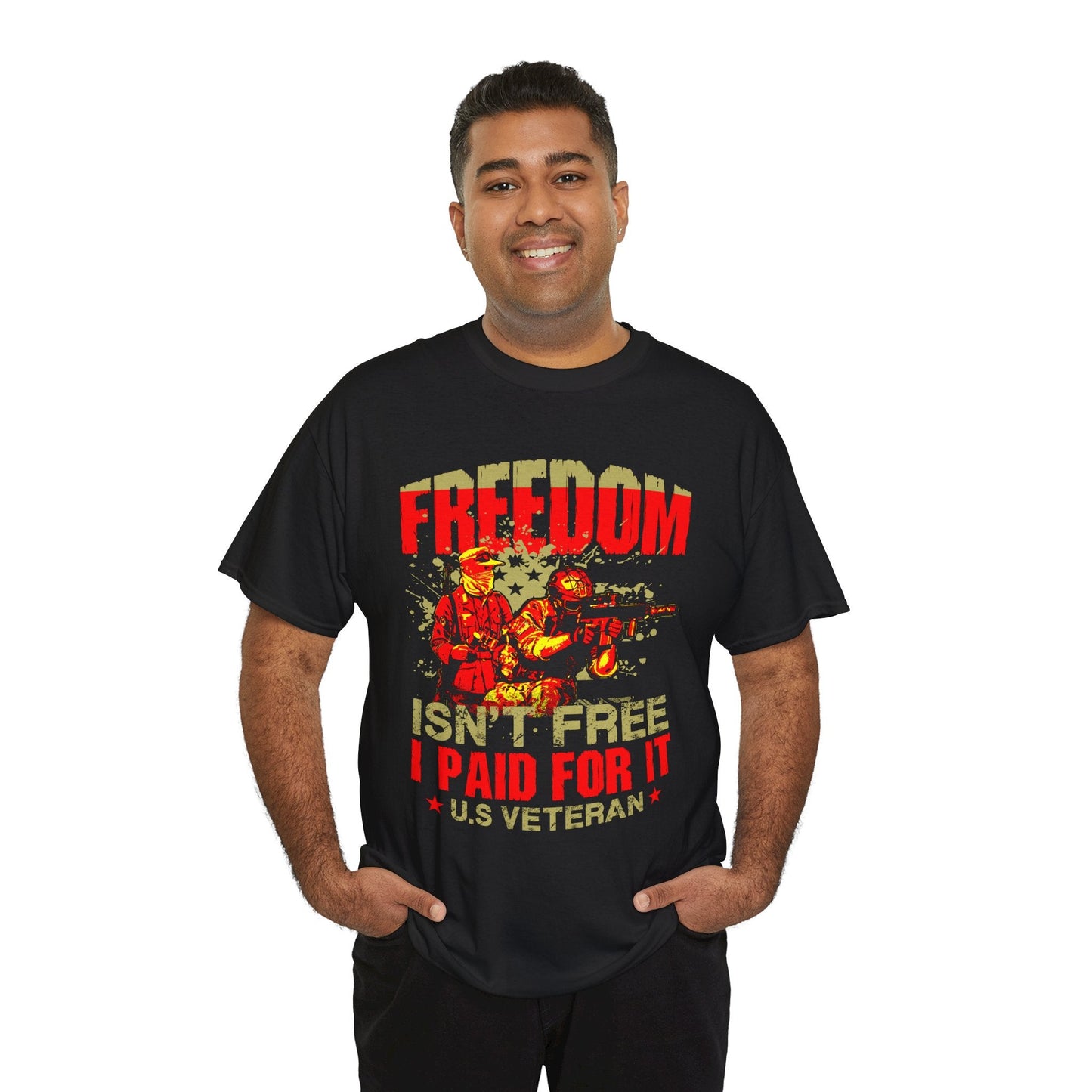 Freedom Isn't Free - Veterans Day, Veterans US, Gifts for Veterans, Unisex Standard T-Shirt, easychoo.com