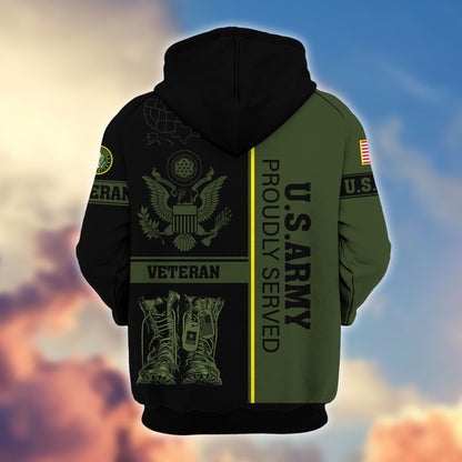 Premium US Veterans Zip Hoodie HF080111, Gifts For US Veterans Gifts On Father's Day, Armed Force Day, Independence Day, Veterans Day., easychoo.com