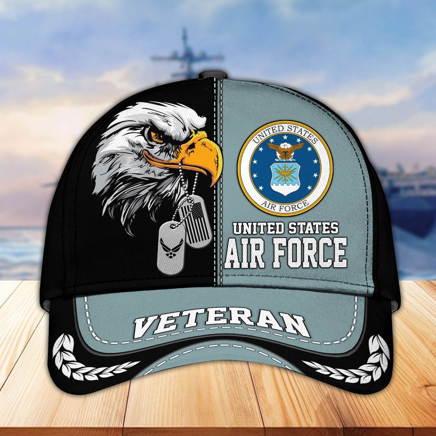 Premium US Veterans Cap hucc270211, Gifts For US Veterans, Gifts On Father's Day, Armed Forces Day, Independence Day, Veterans Day.