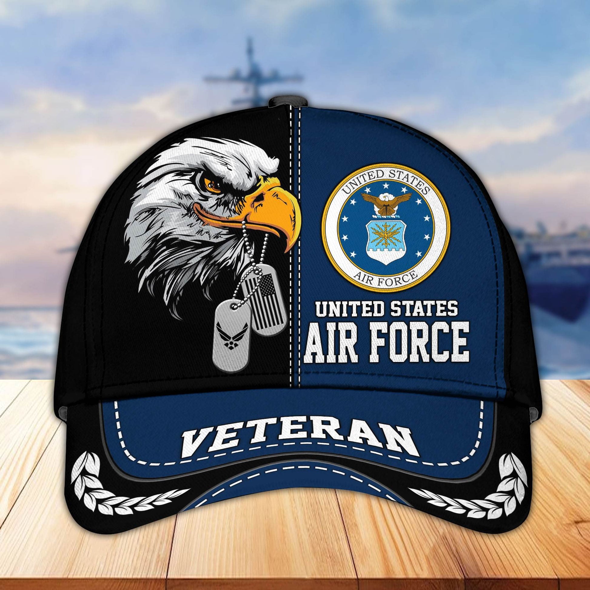 Premium US Veterans Cap hucc270211, Gifts For US Veterans, Gifts On Father's Day, Armed Forces Day, Independence Day, Veterans Day.