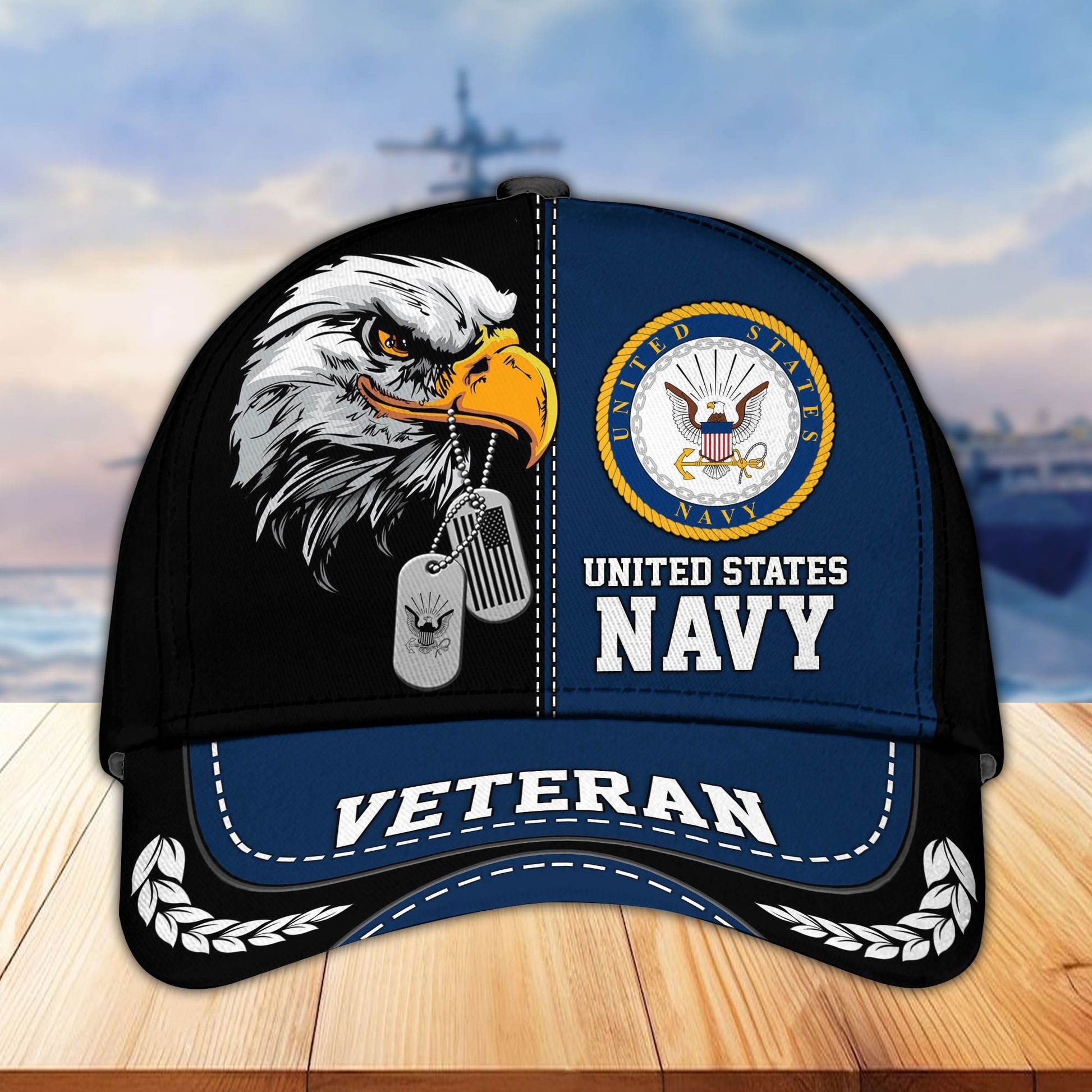 Premium US Veterans Cap hucc270211, Gifts For US Veterans, Gifts On Father's Day, Armed Forces Day, Independence Day, Veterans Day.