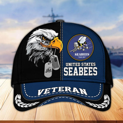 Premium US Veterans Cap hucc270211, Gifts For US Veterans, Gifts On Father's Day, Armed Forces Day, Independence Day, Veterans Day.