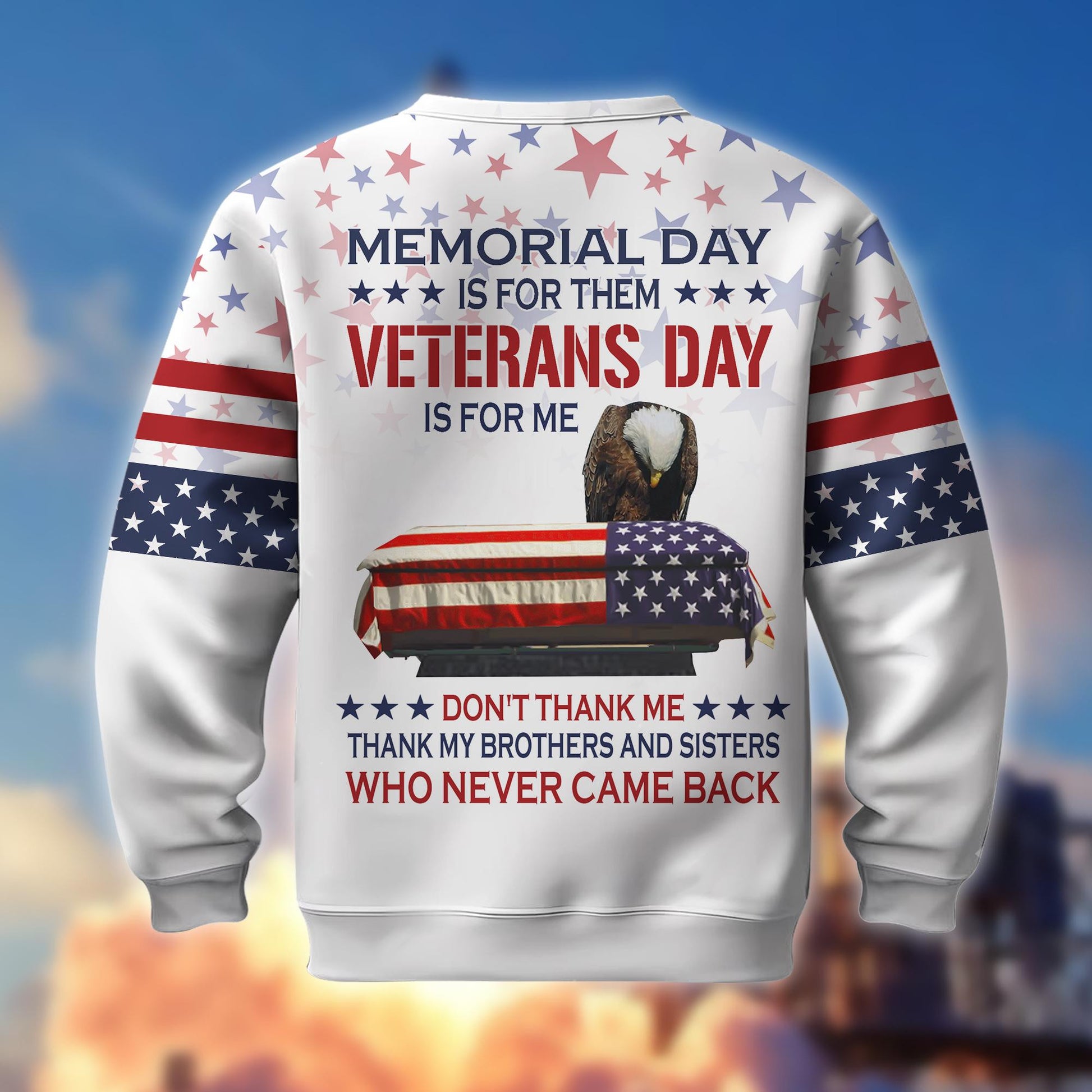 Premium US Veterans Collection da060301, Memorial Day Is For Them Veterans Day Is For Me, Gifts For US Veterans, Best Gifts On Memorial Day, Father's Day, Independence Day, Armed Forces Day, Veterans Day.