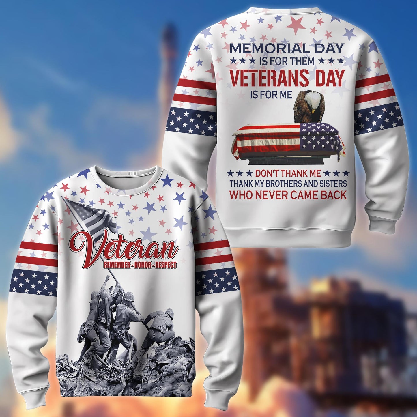 Premium US Veterans Collection da060301, Memorial Day Is For Them Veterans Day Is For Me, Gifts For US Veterans, Best Gifts On Memorial Day, Father's Day, Independence Day, Armed Forces Day, Veterans Day.