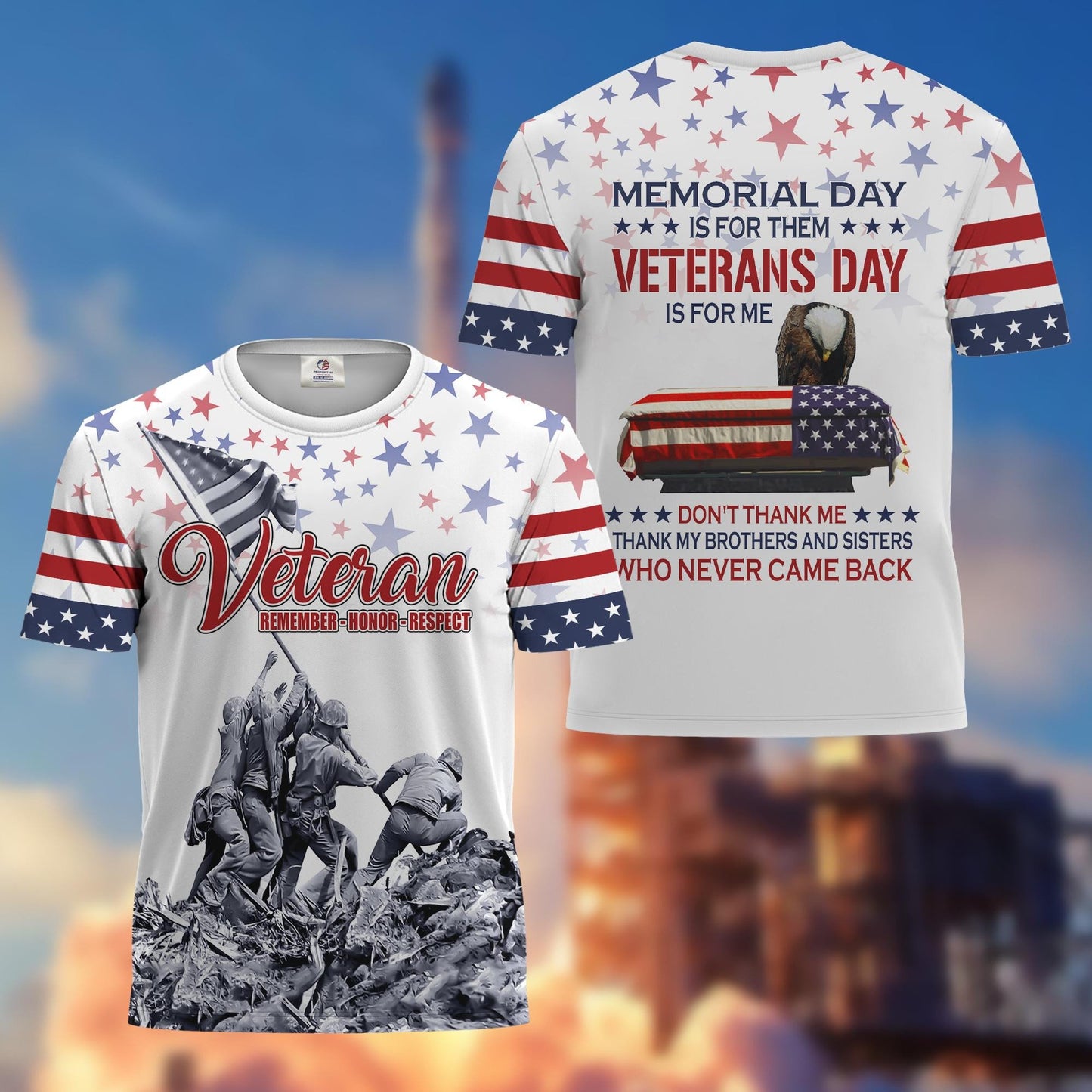 Premium US Veterans Collection da060301, Memorial Day Is For Them Veterans Day Is For Me, Gifts For US Veterans, Best Gifts On Memorial Day, Father's Day, Independence Day, Armed Forces Day, Veterans Day.