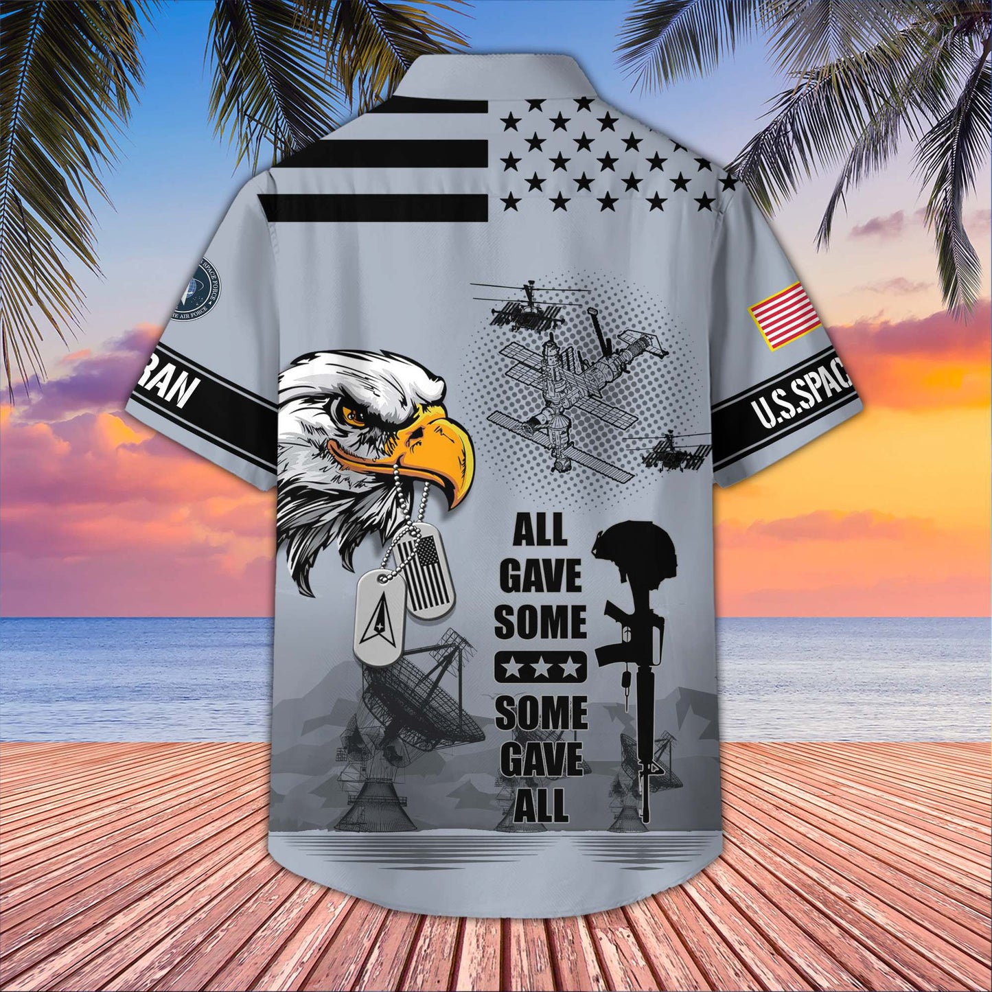 Premium US Veterans Hawaiian Shirt da280501, Gifts For US Veterans, Gifts On Father's Day, Armed Forces Day, Veterans Day.
