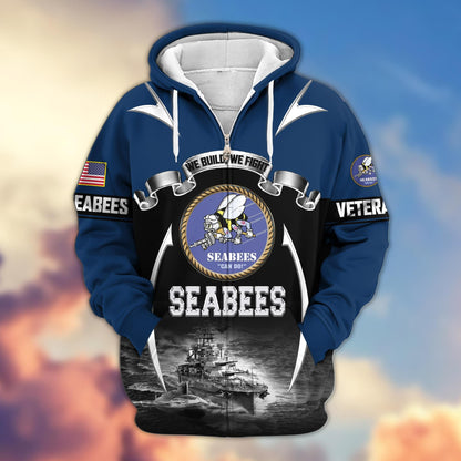 Premium US Veterans Zip Hoodie HD150821, Gifts For US Veterans, Gifts On Father's Day, Veterans Day., easychoo.com