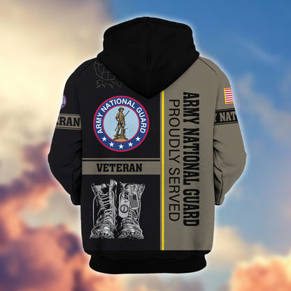 Premium US Veterans Zip Hoodie HF100911, Gifts For US Veterans, Gifts On Father's Day, Veterans Day., easychoo.com