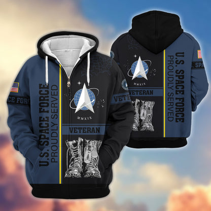 Premium US Veterans Zip Hoodie HF100911, Gifts For US Veterans, Gifts On Father's Day, Veterans Day., easychoo.com