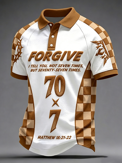 Men's Forgive 70x7 Christian Jersey