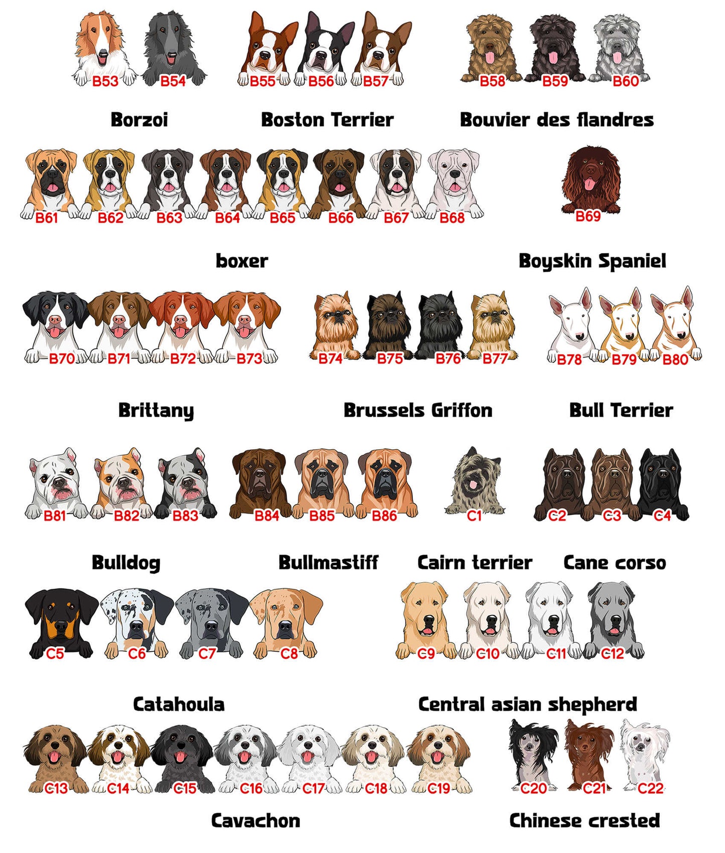 Personalized custom Dog - Apron, easychoo.com