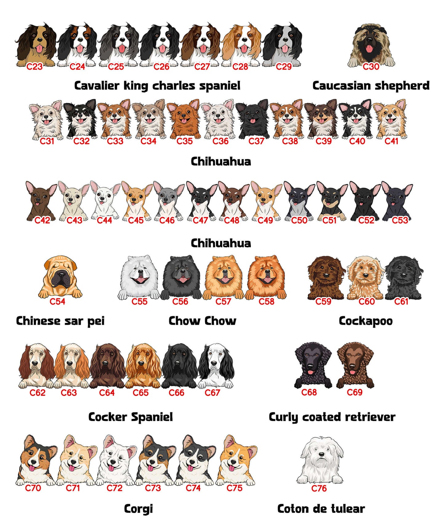 Personalized custom Dog - Apron, easychoo.com