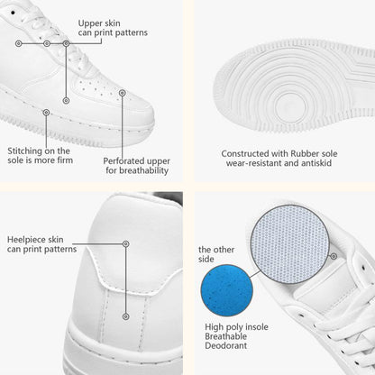 Eevee Pokémon AF1 Embossed Logo Sneakers - NLJBAI3F