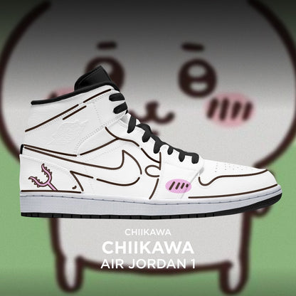 Chiikawa - Chiikawa AJ1 Embossed Logo Sneakers - AZ26180915