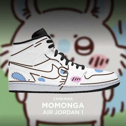 Momonga - Chiikawa AJ1 Embossed Logo Sneakers - AZ26180919