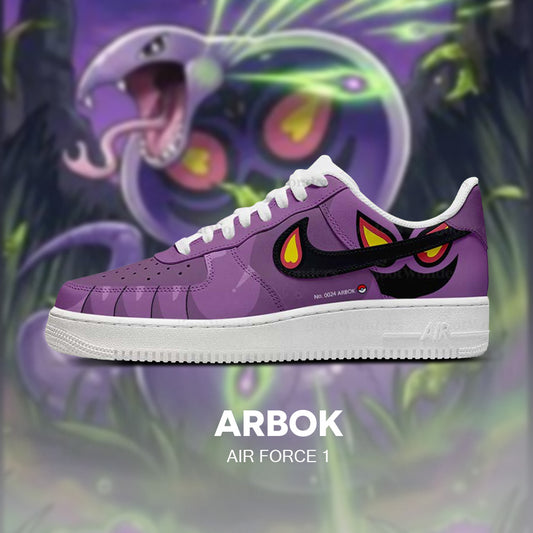 Arbok - Baskets Pokémon AF1 avec Logo en Relief - AZ26100325