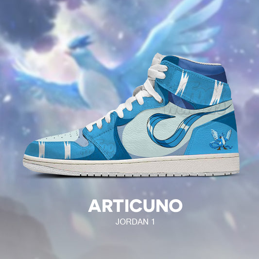 Articuno - Baskets Pokémon AJ1 logo embossé - UIK7ISDU