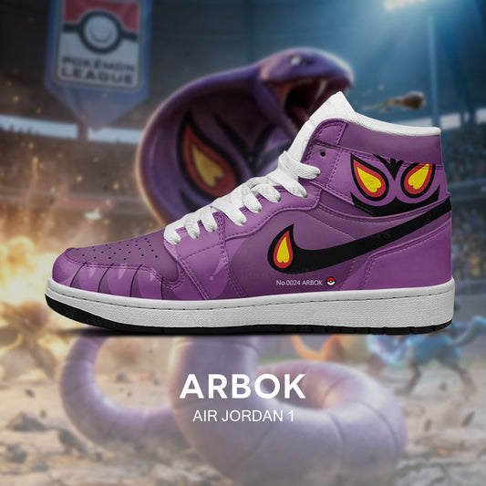 Arbok - Baskets Pokémon AJ1 Logo Gaufré - AZ26100326