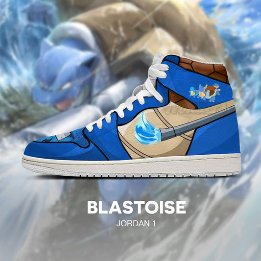Tortank - Baskets Pokémon AJ1 Logo en relief - HJXHDFZD