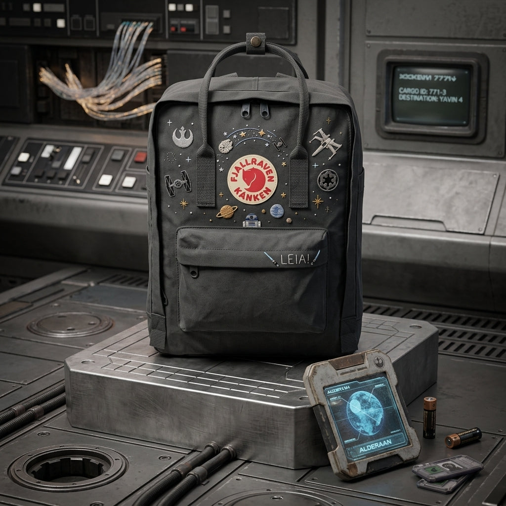 Star Wars Fjallraven Kanken Hand-Embroidered Backpack