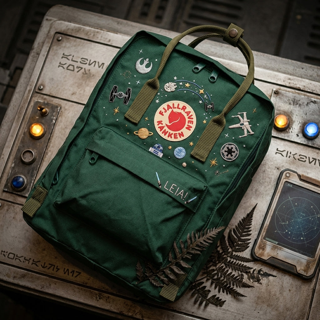 Star Wars Fjallraven Kanken Hand-Embroidered Backpack