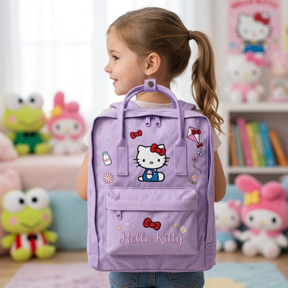 Hello Kitty Fjallraven Kanken Hand-Embroidered Backpack