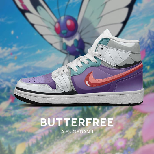 Papilusion - Baskets Pokémon AJ1 à logo gaufré - AZ26100368