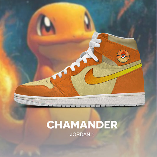 Salamèche - Baskets Pokémon AJ1 Logo Gaufré - K2WJWVMH