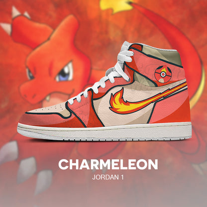 Reptincel - Baskets à logo embossé Pokémon AJ1 - DONSH4ZM