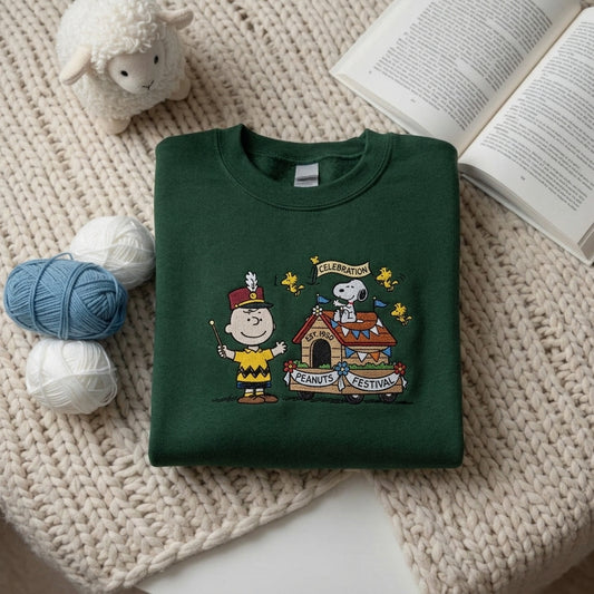 Custom Embroidered Snoopy T-Shirt, Sweatshirt, Hoodie
