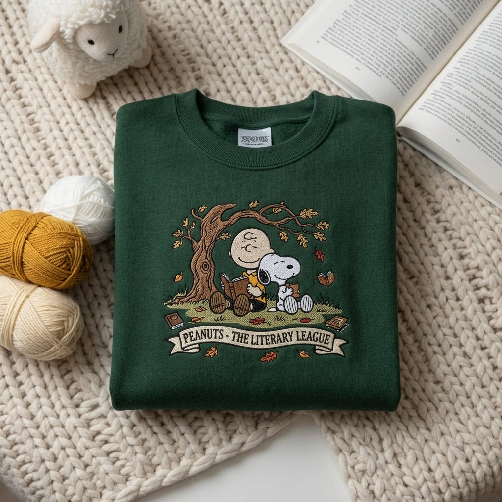 Custom Embroidered Snoopy T-Shirt, Sweatshirt, Hoodie