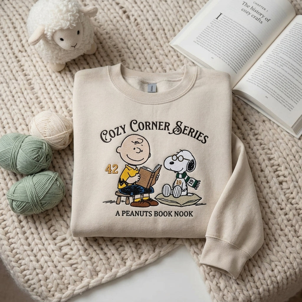 Custom Embroidered Snoopy T-Shirt, Sweatshirt, Hoodie