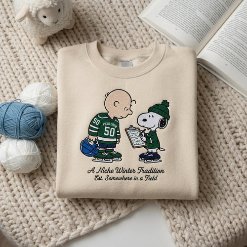 Custom Embroidered Snoopy T-Shirt, Sweatshirt, Hoodie
