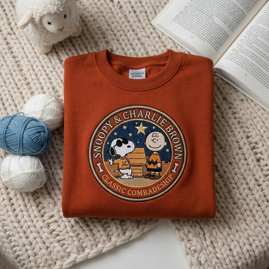 Custom Embroidered Snoopy T-Shirt, Sweatshirt, Hoodie