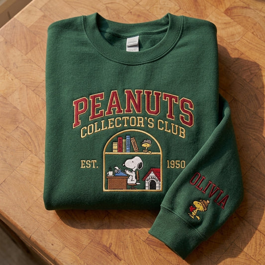 Custom Embroidered Snoopy T-Shirt, Sweatshirt, Hoodie