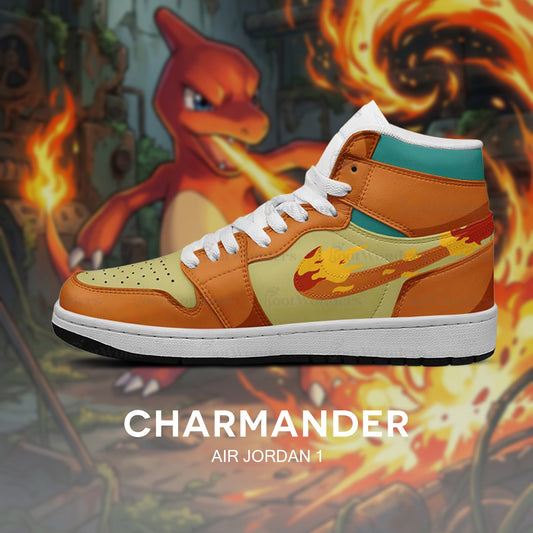 Salamèche - Baskets Pokémon AJ1 Logo Gaufré - AZ26100356