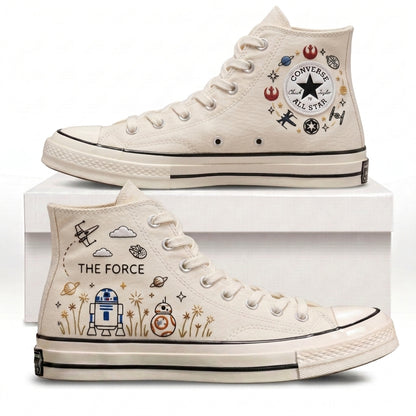 Star Wars Hand-Embroidered Converse Chuck Taylor 1970s - All Star Classic
