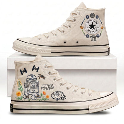 Star Wars Hand-Embroidered Converse Chuck Taylor 1970s - All Star Classic