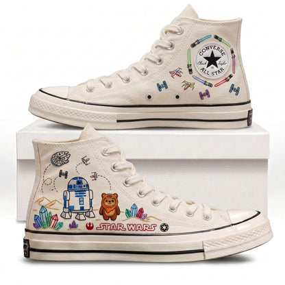 Star Wars Hand-Embroidered Converse Chuck Taylor 1970s - All Star Classic